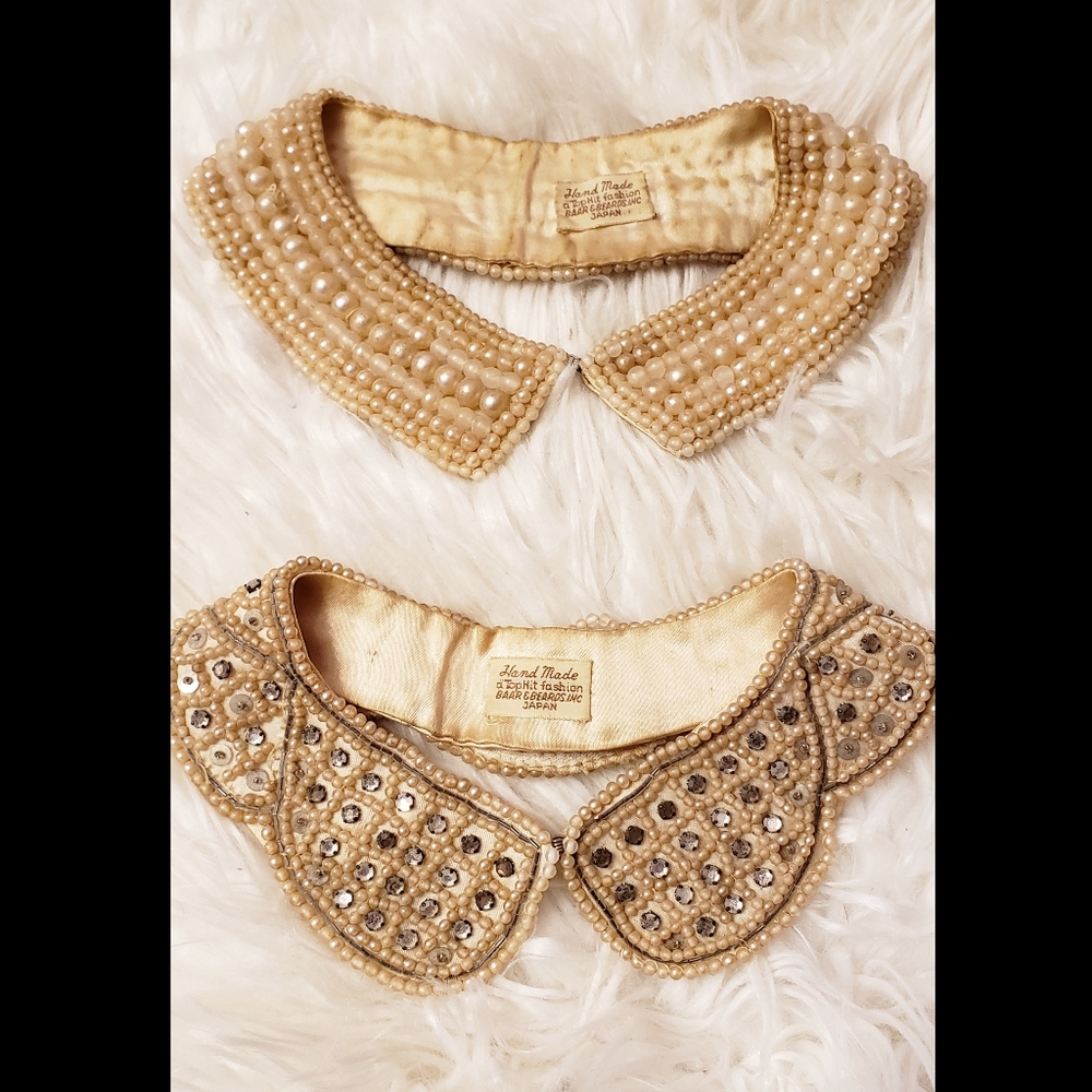 Gorgeous vintage Baar & Beards collars